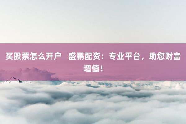 买股票怎么开户   盛鹏配资：专业平台，助您财富增值！