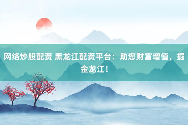 网络炒股配资 黑龙江配资平台:助您财富增值,掘金龙江!